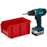 Пластиковый ящик Стелла-техник 234х149х120мм, 3,8 литра, V-2-красный