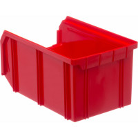 Пластиковый ящик Стелла-техник 234х149х120мм, 3,8 литра, V-2-красный