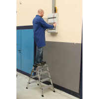 Двусторонняя складная подставка 2x4 Krause MONTO TREPPO 126047