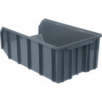 Пластиковый ящик Стелла-техник 502х305х184мм, 20 литров, V-4-серый