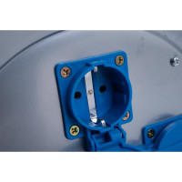 Силовой удлинитель на металлической катушке 4 гн. 50м Союз 481S-3905