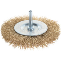 Кордщетка радиальная мягкая (100 мм) для дрели ПРАКТИКА 773-408