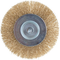 Кордщетка радиальная мягкая (100 мм) для дрели ПРАКТИКА 773-408