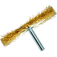 Кордщетка радиальная мягкая (75 мм) для дрели ПРАКТИКА 032-553