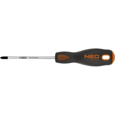 Крестовая отвертка NEO Tools PZ0x75 мм CrMo 04-031