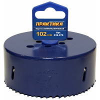 Коронка биметаллическая (102 мм) ПРАКТИКА 036-070