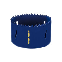 Коронка биметаллическая (76 мм) ПРАКТИКА 036-049