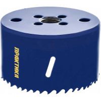 Коронка биметаллическая (76 мм) ПРАКТИКА 036-049