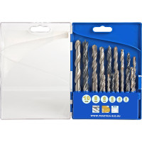 Набор сверл комбинированный Профи по металлу/бетону/дереву (18 шт) ПРАКТИКА 640-391