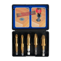 Набор экстракторов для извлечения поврежденных саморезов ПРАКТИКА 775-495