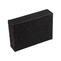 Губка для шлифования №25/16 (100x70x25 мм; Р60/80) SANTOOL 060213-100-608