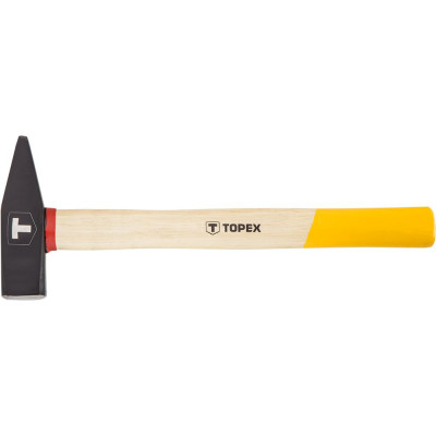 Столярный молоток TOPEX с рукояткой из ясеня, 500 г 02A405