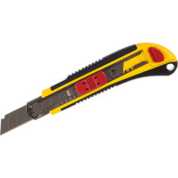 Нож с отламывающимся лезвием TOPEX 18 мм, 3 лезвия 17B168