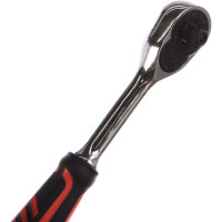 Трещотка 36-зубцовая с резиновой рукояткой (150мм, 1/4”) JTC 3602B