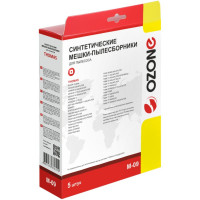 Мешки-пылесборники оригинальные синтетические (5 шт.) OZONE Classic Thomas Twin M-09