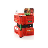 Угловой магнитный уровень POSTRITE Kapro 340-08