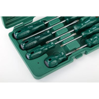 Комбинированный набор крестовых и плоских отверток 8шт серия А SATA 09306