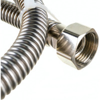 Сильфонная подводка для газа Overcon 1/2", 100 см, в/н 00000000447 ИС.100688