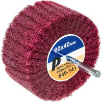 Круг войлочный с оправкой (80х40 мм) ПРАКТИКА 649-141