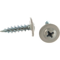 Саморез ПШО КРЕП-КОМП острый 4,2х16 RAL7004 1000шт пшо167004