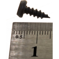 Саморез клоп КРЕП-КОМП острый черный 3,5х11 2500шт кчо11ф