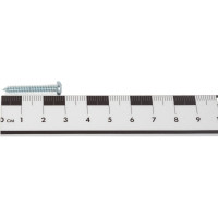 Шуруп с полукруглой головкой КРЕП-КОМП DIN7981 3,5х25 1400шт шп3525ф