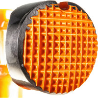 Молоток-гвоздодер Truper с рифленым бойком, деревянная ручка, американский орех, увеличенная площадь бойка, вес бойка-0,5 кг, длина ручки-41 см 19990