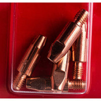 Наконечник токосъемный (5 шт; 0.8 мм; M6x28 мм) QUATTRO ELEMENTI 771-237