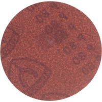 Самозацепляемый шлифовальный круг Klingspor PS18EK 125мм, P80, без отверстий 270377