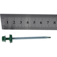 Кровельный саморез Kenner 4,8х70 RAL6002 зелёный 100шт ск706002ф