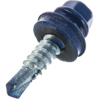 Кровельный саморез Kenner 5,5х25 RAL5002 ультрамарин 250шт ск55255002ф