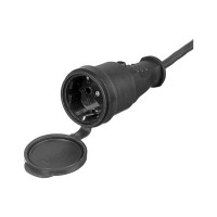 Силовой каучуковый удлинитель-шнур УШ-16 IP-44 КГ 3x1,5 10м UNIVersal 964U-7001