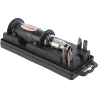 Отвертка с резиновой рукояткой и набором бит 9 шт JTC-5410