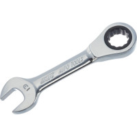 Набор комбинированных трещоточных коротких ключей 8-17мм 9шт JTC-5051