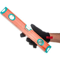 Антиударный магнитный уровень Sturm, 3 глазка, 400 мм 2015-05-400