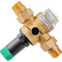 Клапан понижения давления (регулятор) на холодную воду Honeywell, диапазон регулировки 1.5-6 атм D06F-1A