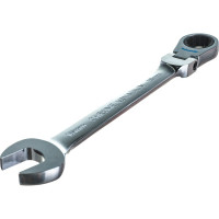 Комбинированный трещоточный шарнирный ключ 18мм JTC-3458