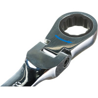 Комбинированный трещоточный шарнирный ключ 18мм JTC-3458