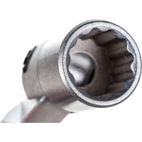 Торцевой прямой шарнирный ключ 10х12мм, 204мм JTC-3935