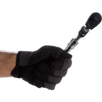 Шарнирный ключ-трещотка 3/8", 72 зуб, 240-340мм JTC-5029