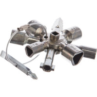 Ключ для электрошкафов с битой и переходником Knipex KN-001101