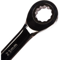 Рожковый ключ с храповиком 23мм Hans 1165M23