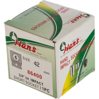 Головка торцевая ударная 6-гранная (42 мм; 3/4") Hans 86400M42