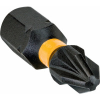 Биты ударные IMPACT Torsion Pz2, 25мм, 5шт. DEWALT DT7387T