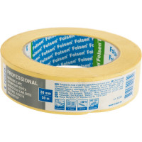 Малярная лента Folsen желтая 80oC 30мм x 50м 02230