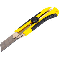 Технический нож с вращающимся прижимом FIT IT 25мм 10326