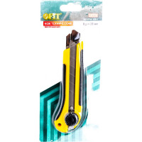 Технический нож с вращающимся прижимом FIT IT 25мм 10326