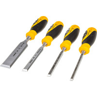 Набор из 4 плоских стамесок с ручкой NAREX SUPER 2009 LINE PROFI 8, 10, 16, 32 мм 860601