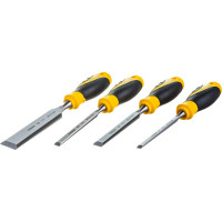 Набор из 4 плоских стамесок с ручкой NAREX SUPER 2009 LINE PROFI 8, 10, 16, 32 мм 860601