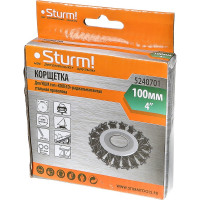 Корщетка-насадка для УШМ (100х22 мм) Sturm 5240701